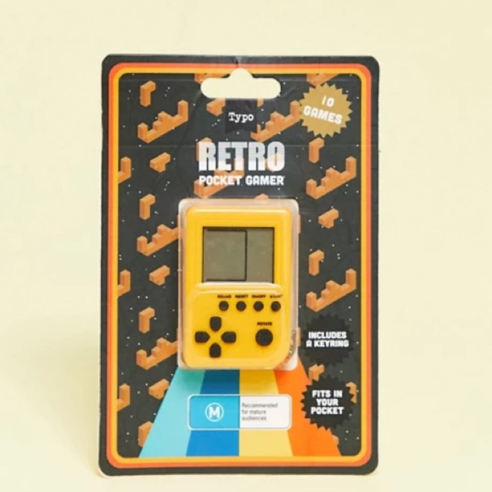 NWT! Typo Retro Pocket Gamer